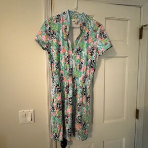 Like new lily Pulitzer Disney Floral athletic dress